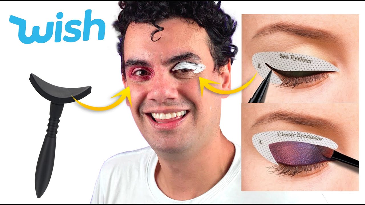 TESTANDO ACESSÓRIOS DE MAKE PRÁTICA DA WISH - Fubá online