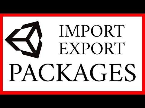 ⏬📎 { How to Import and Export Unity Packages } - Unity Quick Tips