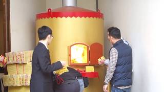 20170225 擁恆文創園區—土地公廟 環保金爐燒金實況(一鏡到底無剪接)｜神爐企業