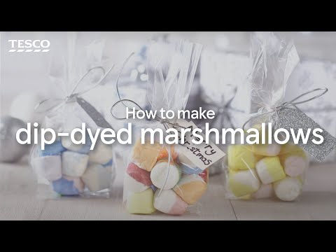 How To Make Dip Dye Marshmallows | Tesco