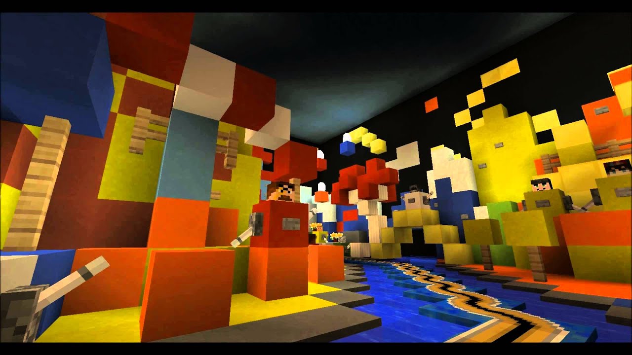 Minecraft It's a Small World YouTube
