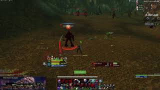 Literally just a T3 Hunter farming Demonic Runes in Felwood