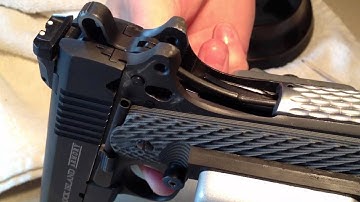 1911 Disconnector Issue