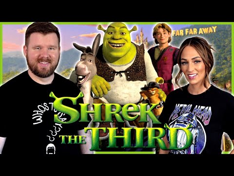 My wife watches Shrek the Third for the FIRST time || Movie Reaction