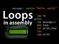 How assembly language loops work