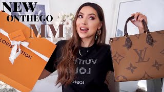 It's MINE! 😍 The New LOUIS VUITTON ONTHEGO MM !! Unboxing \& How I Got It