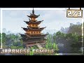 How to build a japanese temple in minecraft  tutorial 23