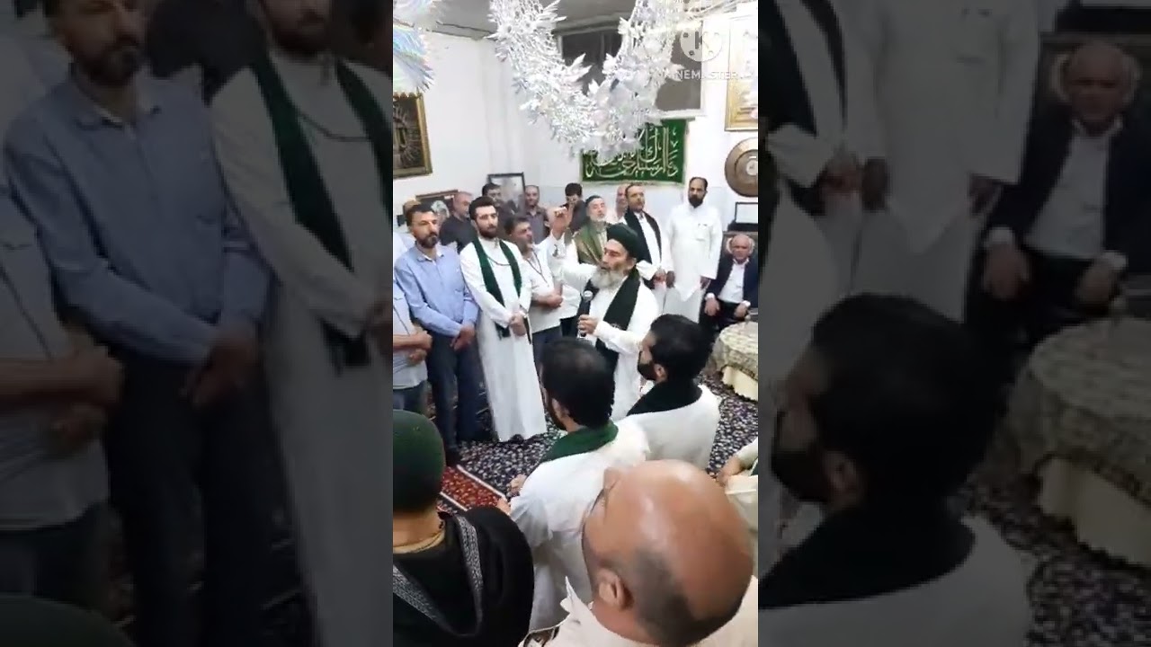 احتفال السادة القادرية بمولد الحبيب الاعظم صلى الله عليه وسلم في الزاوية القادرية بدمشق