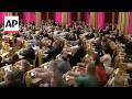 Norway's parliament performs 'Viking row' in support of World Cup team