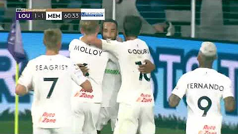 Derek Dodson with a Goal vs. Louisville City FC