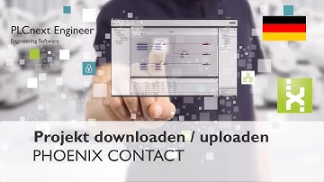 How to download and upload a project to/from the controller | Getting started with PLCnext Engineer