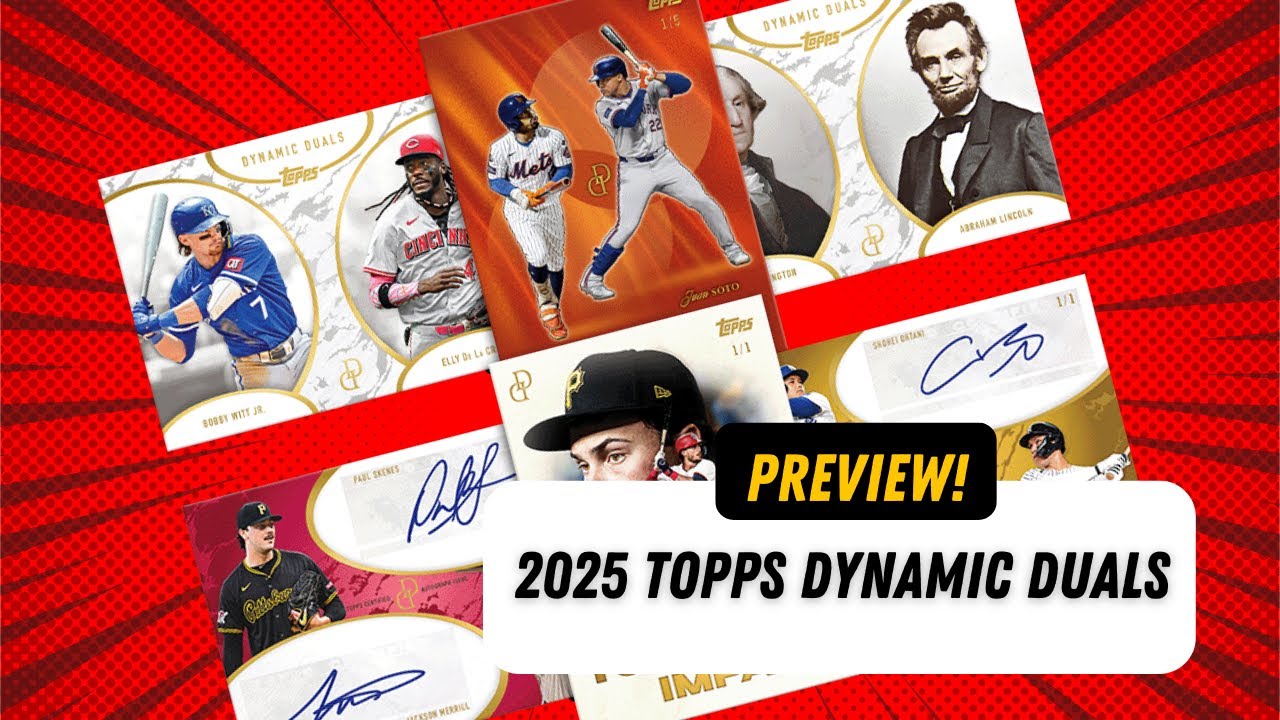 PREVIEW: 2025 Topps Dynamic Duals - What you need to know! - YouTube