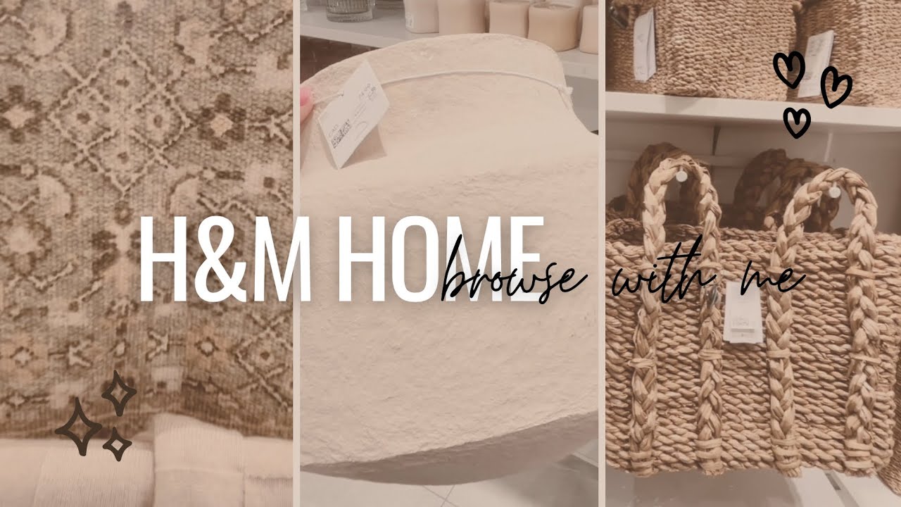 Let’s browse H&M Home | Spring 2025 Collection Decor