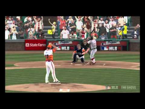 MLB 11 The Show - Nolan Ryan Strikeout Reel (12 K's)