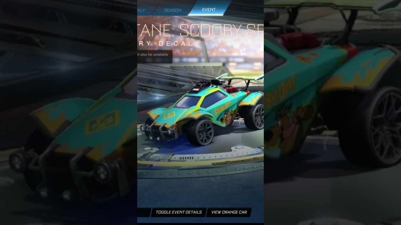 Fortnite x Scooby-Doo x Rocket League – Unlock Scooby Speed Decal + Scooby Snacks Boost Free Rewards