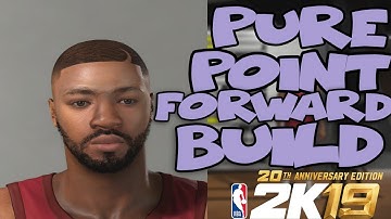 OMG!! I FOUND THE BEST BUILD IN NBA 2K19 | SPEED BOOST RIGHT AWAY | PURE POINT FORWARD BUILD
