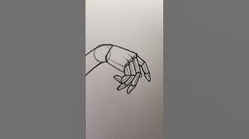 How to draw Hands ⭐️Tutorial⭐️ #drawing #art #sketch #howtodraw #drawingtutorial