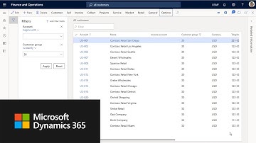 How to use alerts to monitor filtered data in Dynamics 365 for Finance and Operations