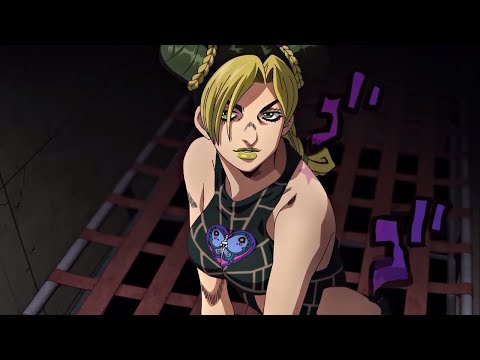 Stone Ocean Still from the Part 6 anime of Jolyne Cujoh. ~ ~ ~ #jjba  #jojosbizarreadventure #jotarokujo #josukehigashikata…