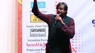 Dr. Shashi Tharoor at IIM Ahmedabad Chaos 25th January 2015 screenshot 5