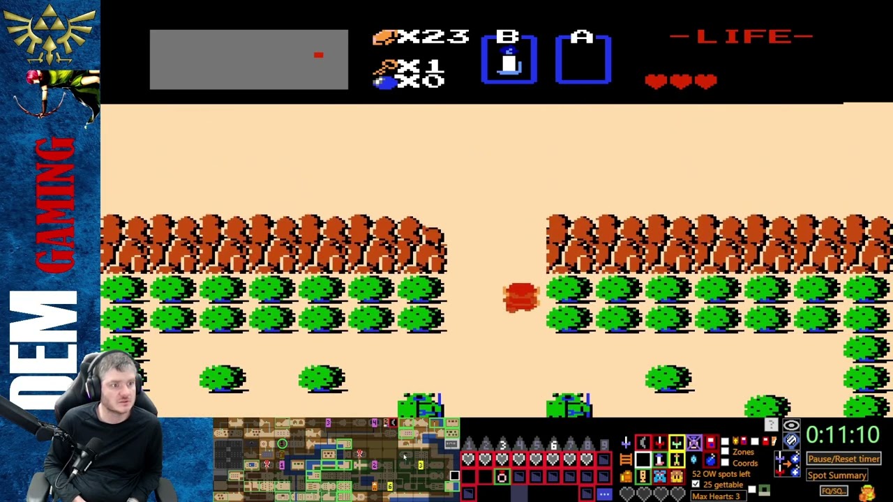 Zelda 1 Rando: ABNS Battle Royale Seed 4 - Practice BR For The Winter/Spring ABNS Tournament