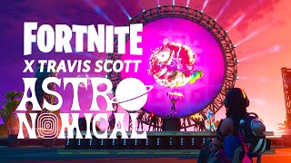 Fortnite x Travis Scott - Astronomical (Full In Game Live Event + Build Up)