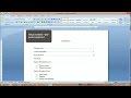 Cara Membuat Daftar Isi Di Word 2007 Yang Rapi