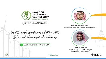 Industry Track: Synchronous reluctance motors , Drives and their industrial applications