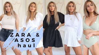 ZARA AND ASOS HAUL + TRY ON