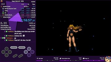 Super Metroid - 100% Speedrun for 1:15