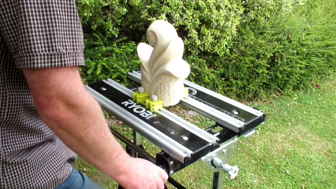 why i use the ryobi workbench for my sculptures - youtube