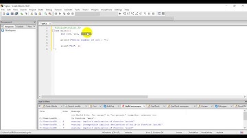 Printing a Right Angled Triangle in C