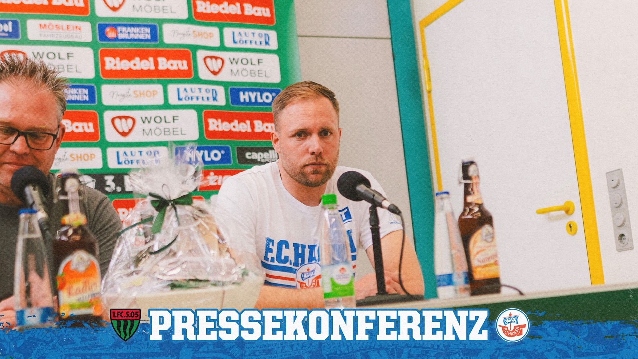 💬 PK nach dem 34. Spieltag: 1. FC Schweinfurt 05 vs. F.C. Hansa Rostock | 3. Liga ⚽ #fch