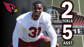 Wydett Williams Jr (Highlights) Tackles vs Panthers | HOF Game Preseason