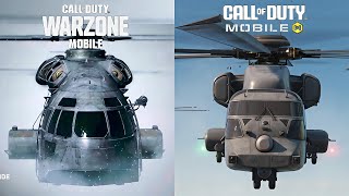 Call of Duty Mobile VS. Warzone Mobile Rebirth Island Comparison