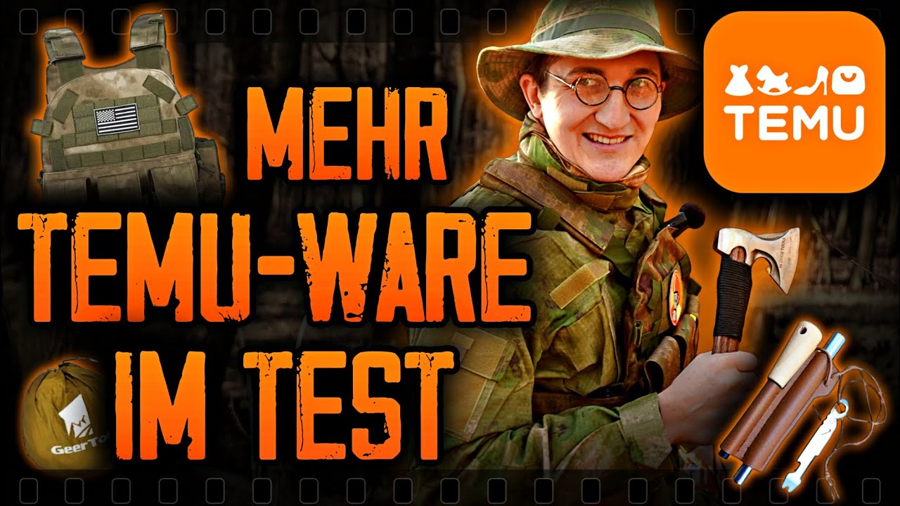 Ich teste Werkzeug, Outdoorausrüstung und Kamerazubehör von TEMU -👌​​Top oder Schrott?👎
