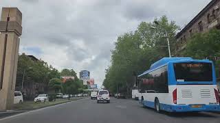 🚗Driving Around Yerevan City (Part 3) 👌