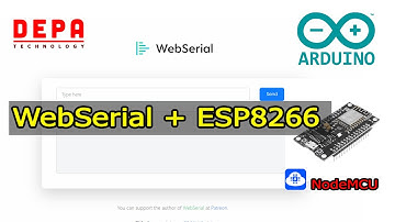 Ứng Dụng WebSerial Với Mạch Thu Phát Wifi ESP8266 NodeMCU