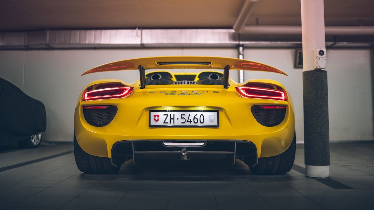 Zurich's SECRET Supercars | The Almighty Porsche 918 Spyder! - YouTube