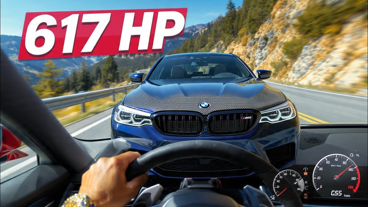 BMW M5 Competition 2025 Review – 617 HP Beast in Action! 