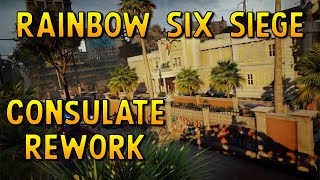 Consulate Rework Comparison Rainbow Six Siege | All Rooms