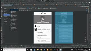 Membuat Sebuah Aplikasi Menampilkan Biodata Diri | Software Android Studio