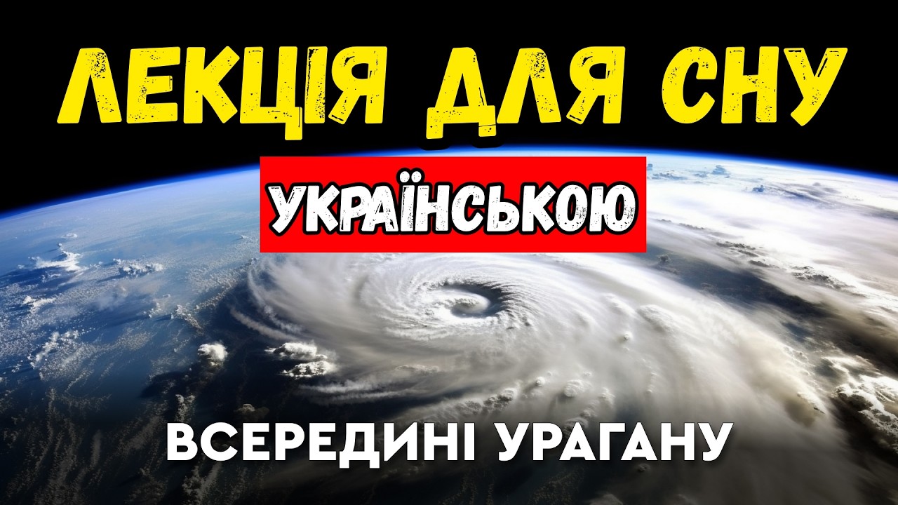 Чому урагани стають сильнішими з кожним десятиліттям? ЛЕКЦІЯ ДЛЯ СНУ