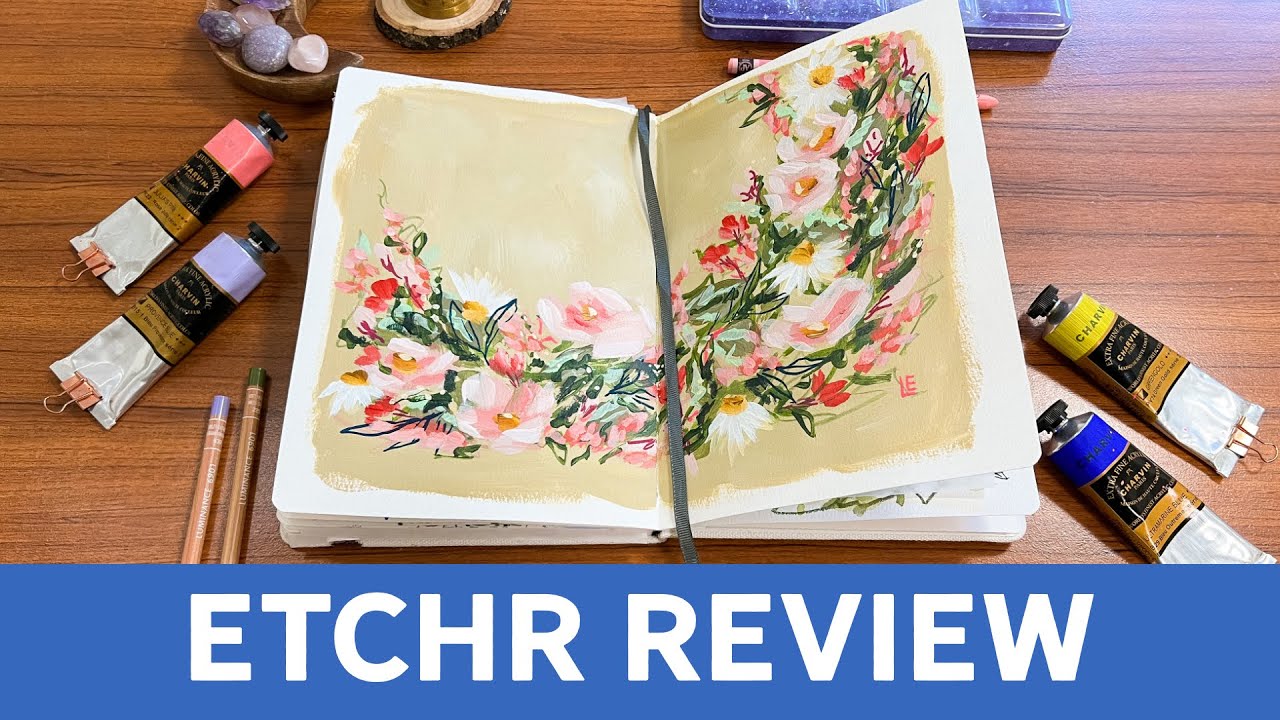The Best Sketchbook? Etchr Sketchbook Review - 100% Cotton Watercolour Paper