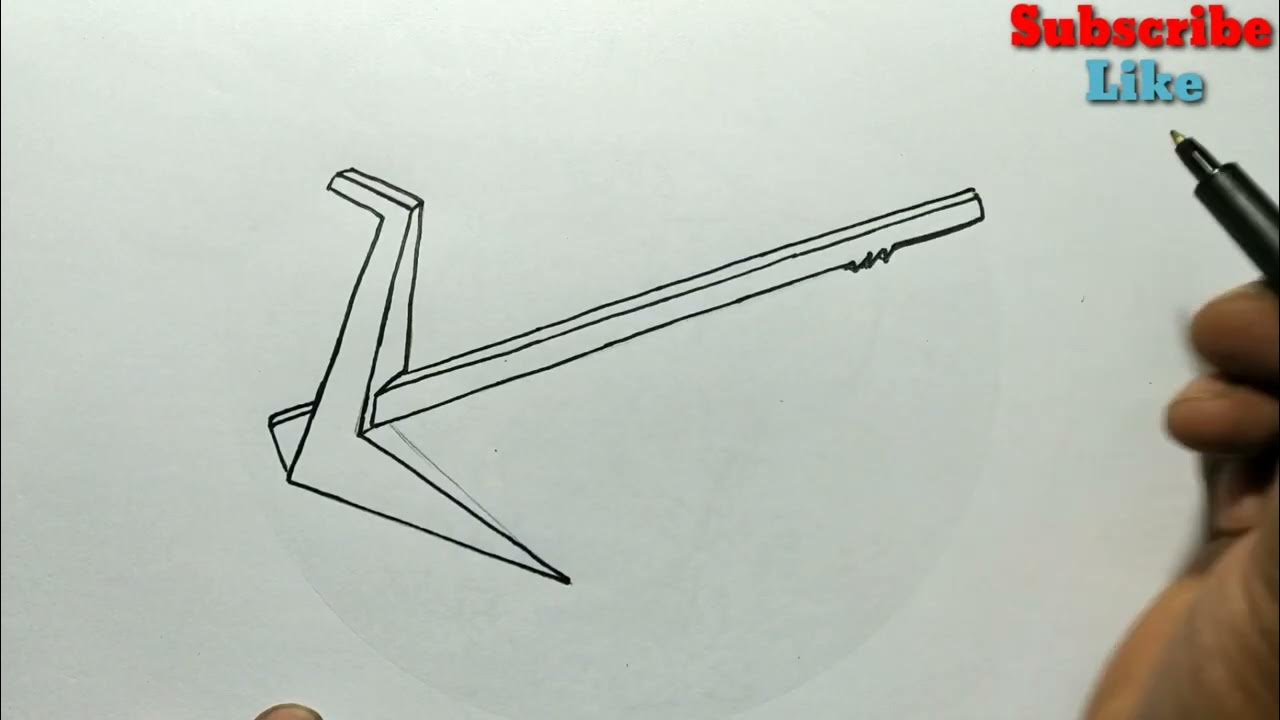 Plough drawing for beginners / step by step plough drawing /