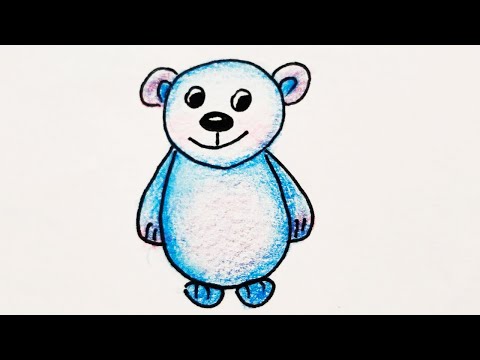 *МЕДВЕДЬ* Как нарисовать МЕДВЕДЯ карандашом. How to draw a BEAR.
