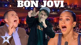 Got Talent Global Bon Jovi song succeeded in giving the judges goosebumps