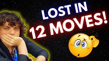 Hans Neimann Loses in 12 MOVES and Just 3 Minutes at World Rapid Championship!