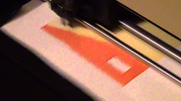 8-pen plotter HP7550A demo
