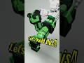 Lego Mech Build ~ Leg Type 5 👢🟢 (3D Animation Tutorial) #legomech #legobuild